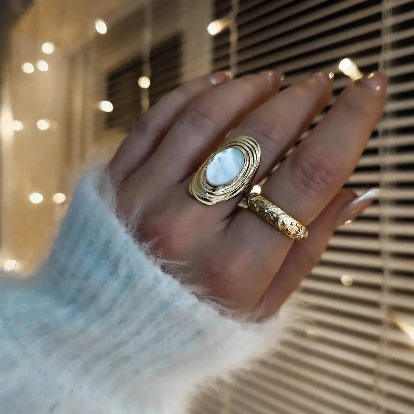 Sun and Moon Celestial Ring