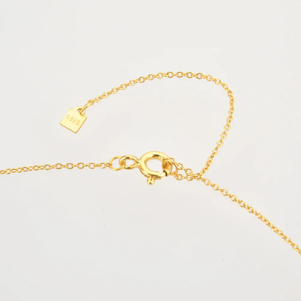 Collier Constellations du Zodiaque Zircon coloré (Plaqué Or)