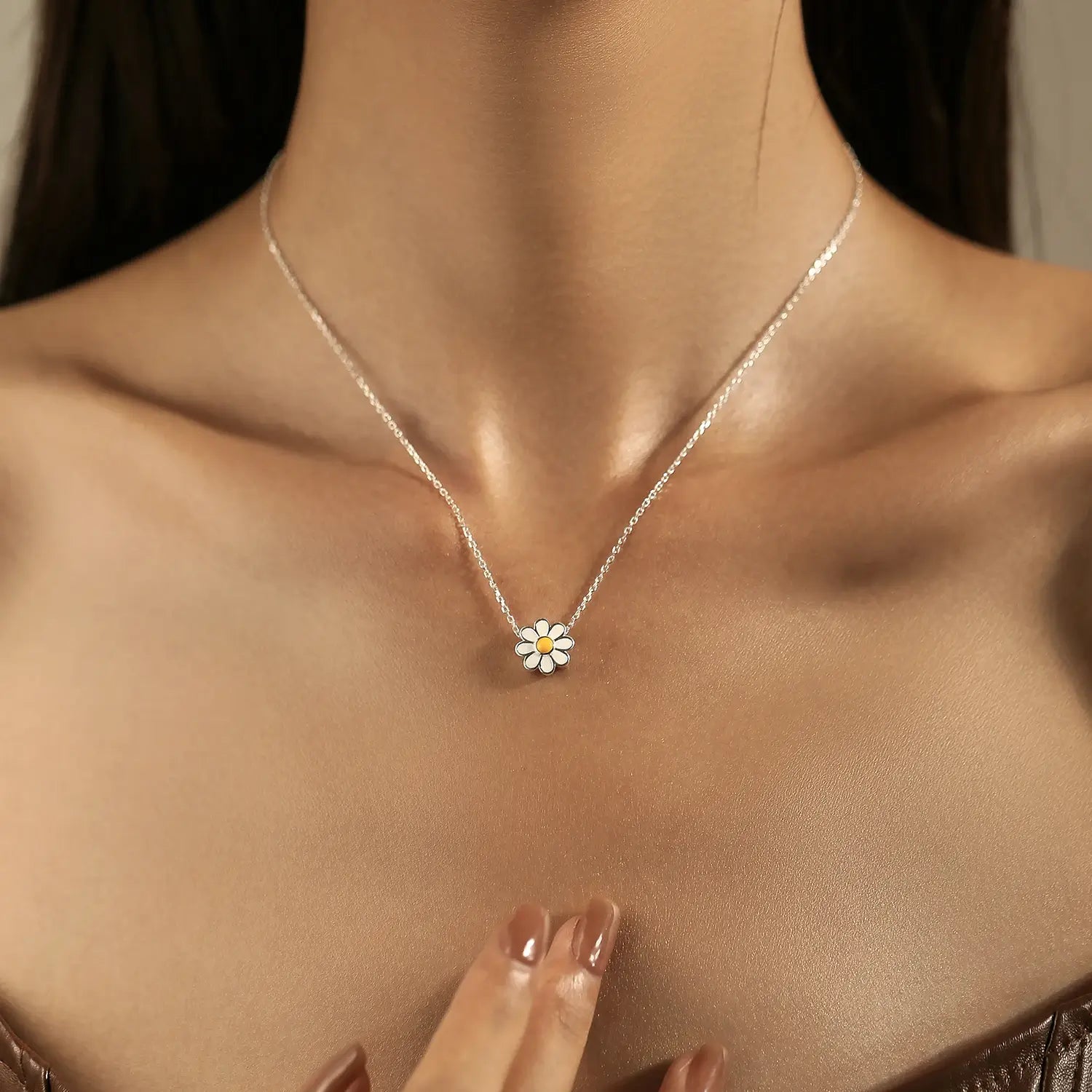 Ensemble Margarita : Collier + Bracelet (Argent 925)