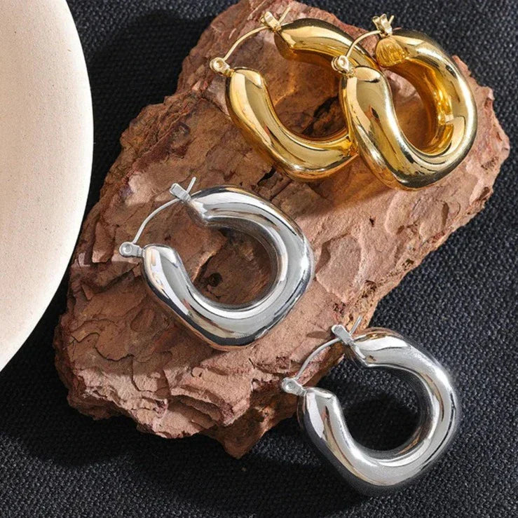 Boucle d'oreille Aro Bold (Plaqué Or 18 carats)