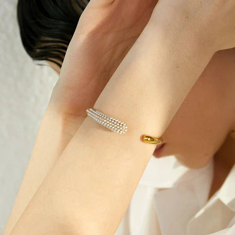 Spike Pearl Bracelet