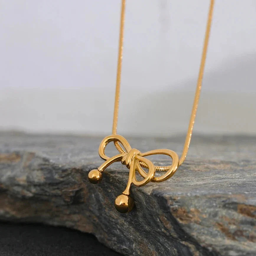 Collier Lazo (Plaqué Or)