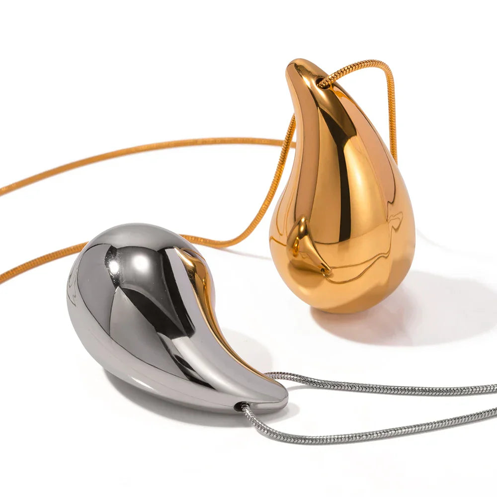 Collier Goutte Hailey (Plaqué en Or)