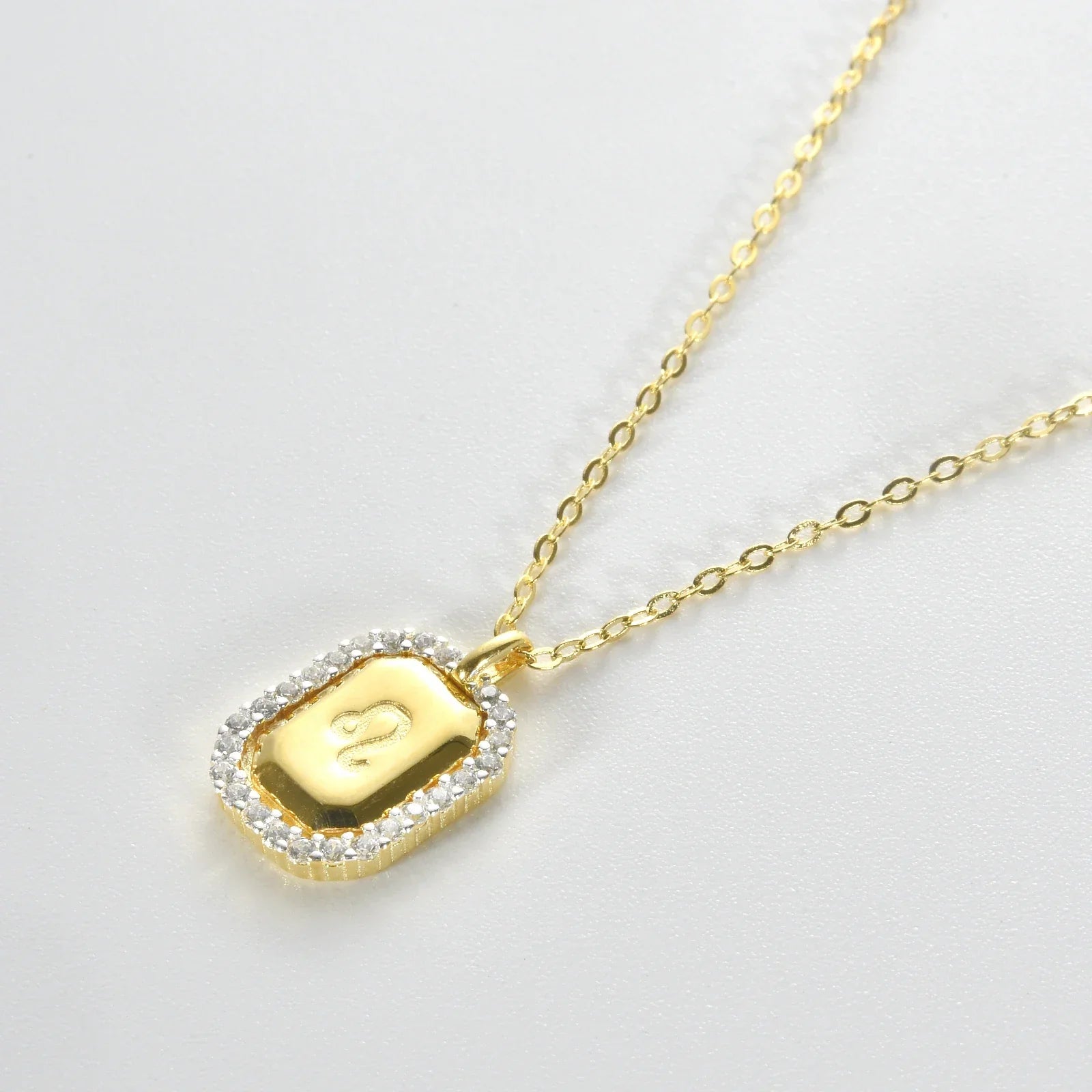 Collier 12 Signes du Zodiaque Zirconia (Plaqué Or)