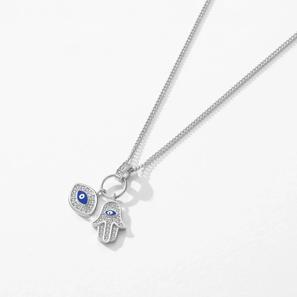 Collier Oeil Turc Zircon (Argent 925)