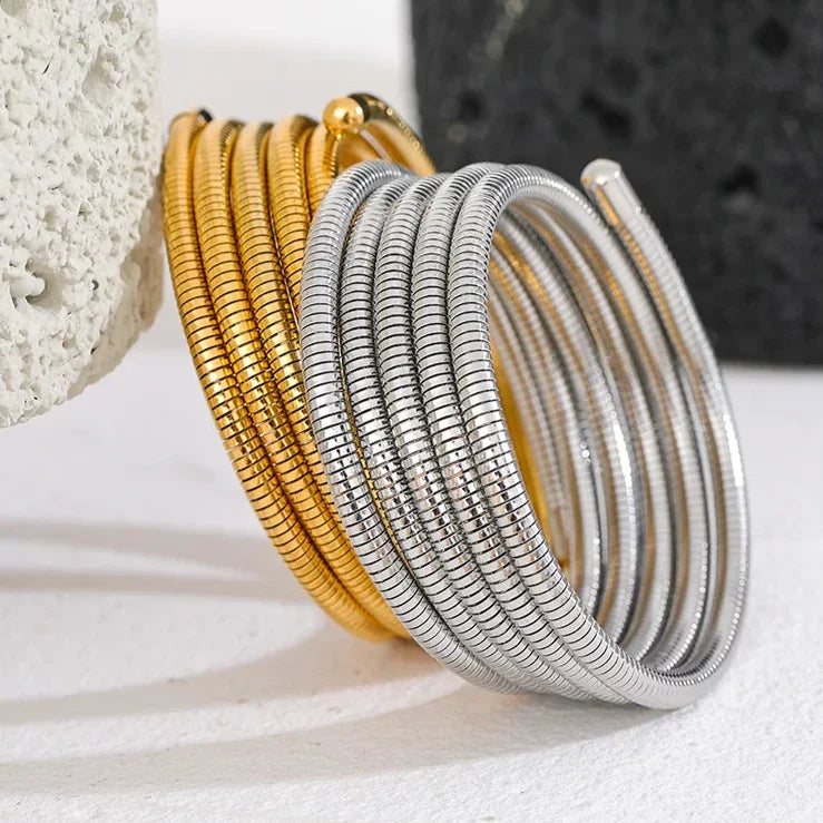 Bracelet Chianti Spirale (Plaqué Or)