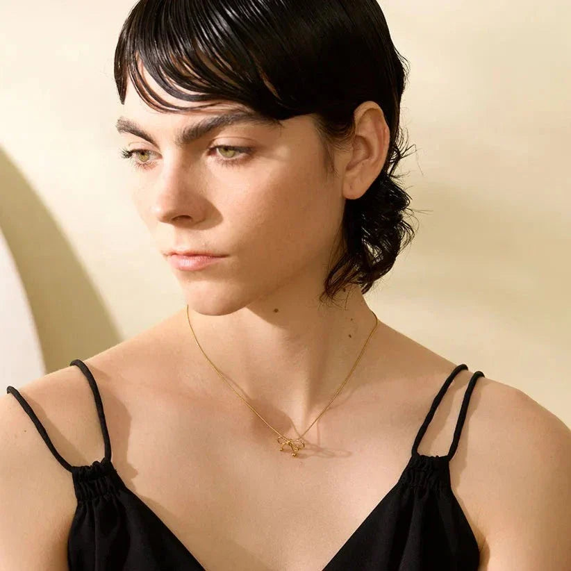 Collier Lazo (Plaqué Or)