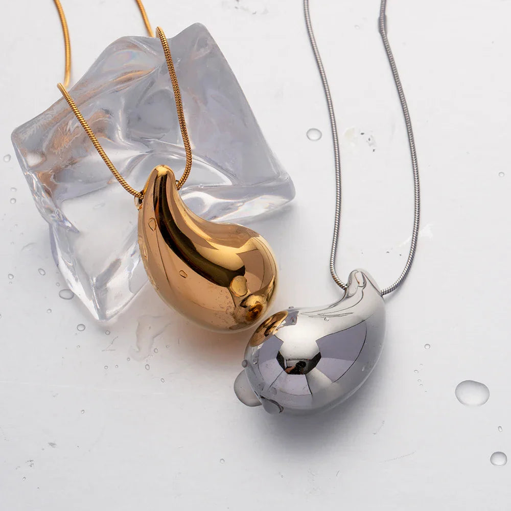 Collier Goutte Hailey (Plaqué en Or)
