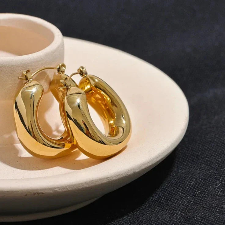 Boucle d'oreille Aro Bold (Plaqué Or 18 carats)