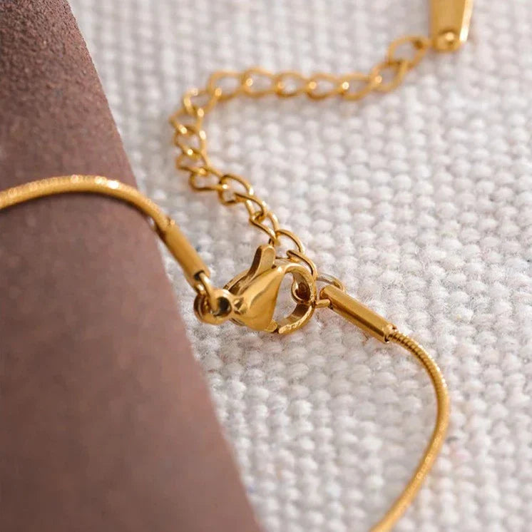 Collier Lazo (Plaqué Or)