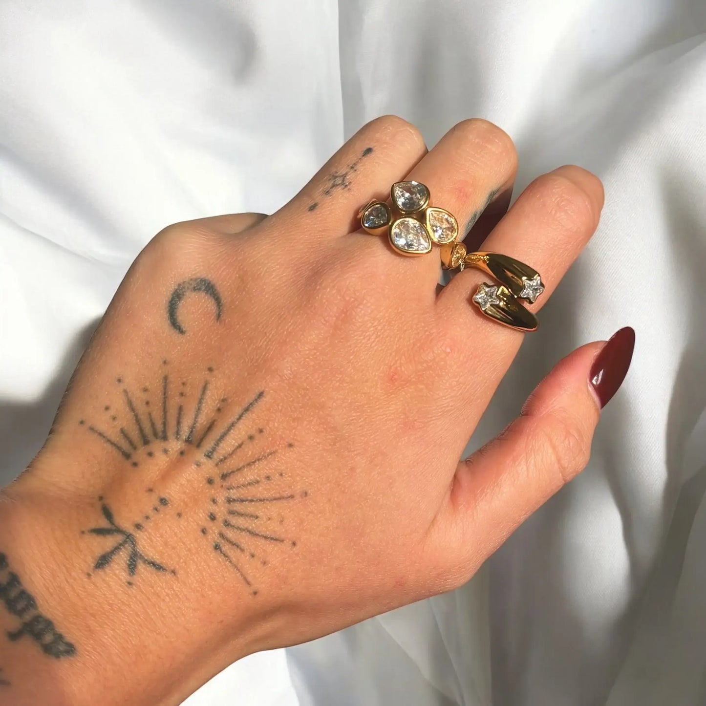 Bague Étoile (Plaquée Or)