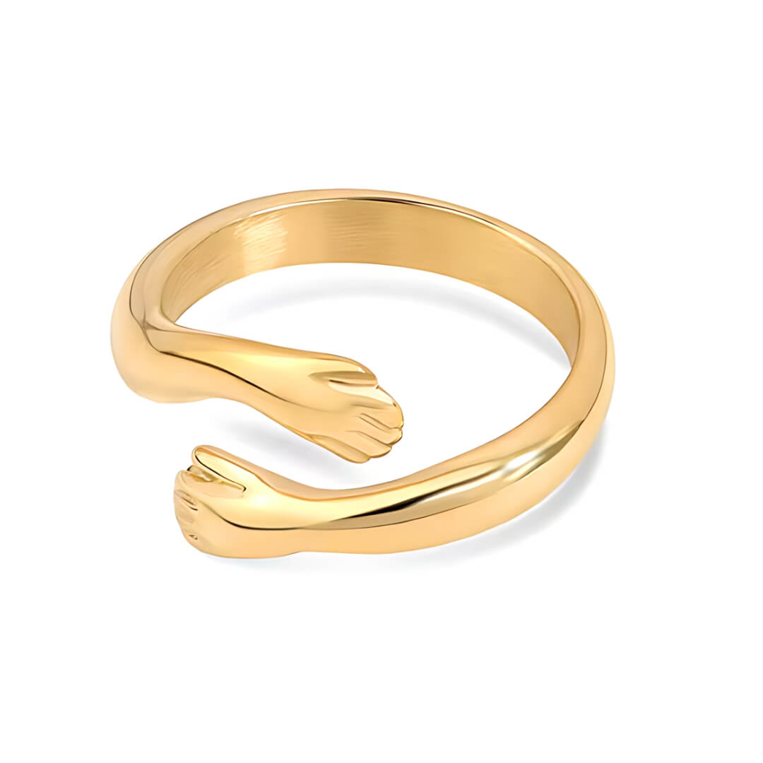 Bague Étreinte (Plaqué Or)