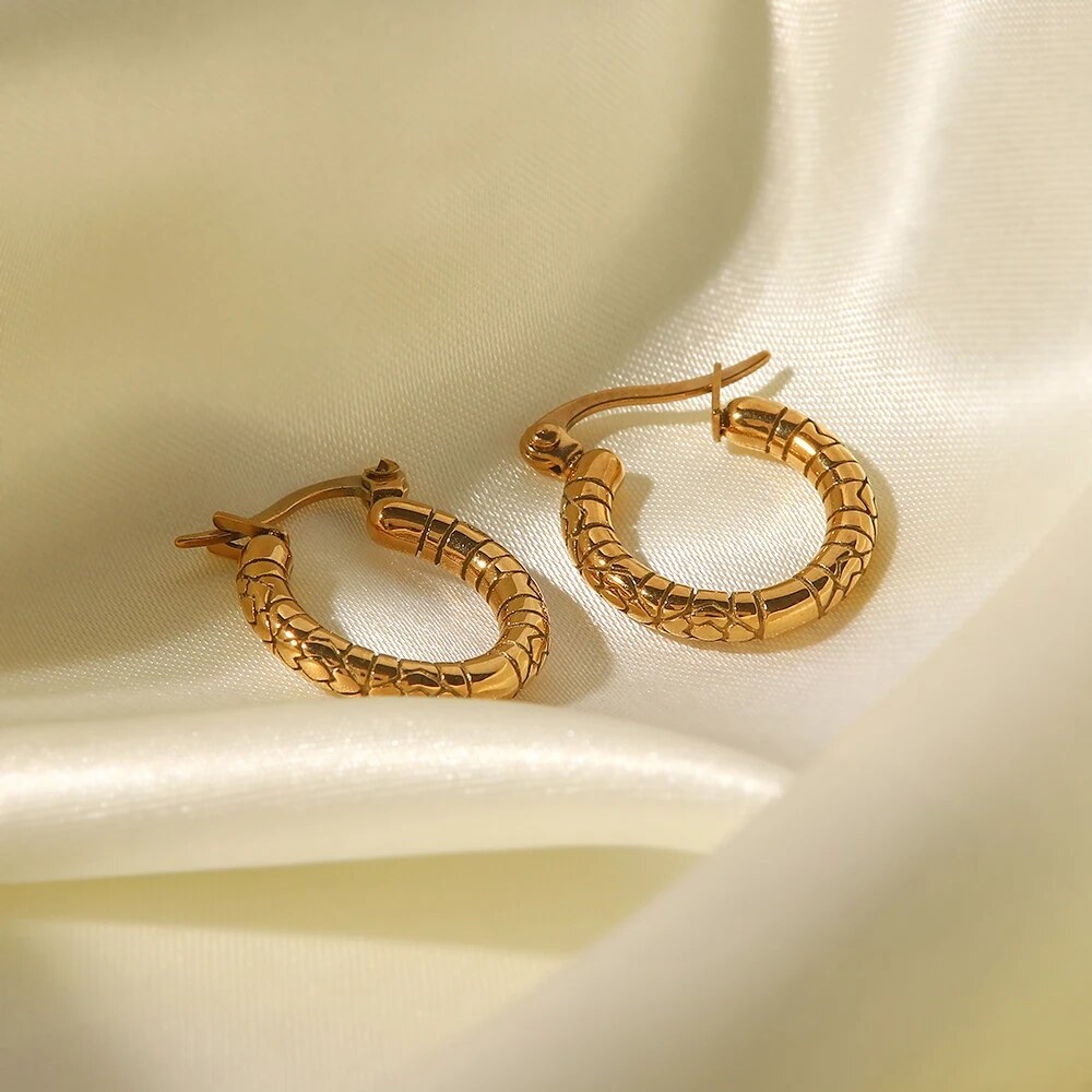 Boucles d'oreilles en Aro Puglia (Plaqué Or)