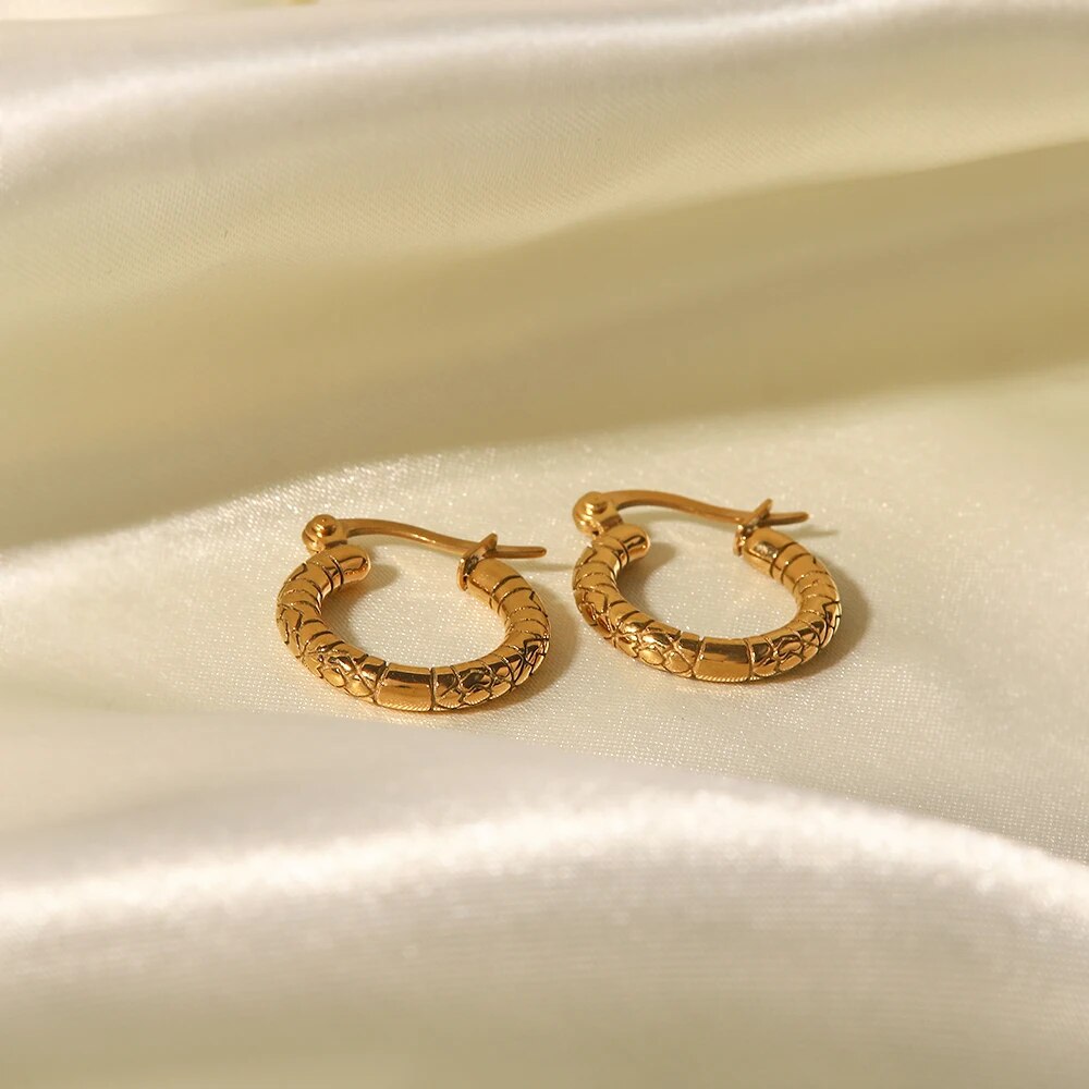 Boucles d'oreilles en Aro Puglia (Plaqué Or)