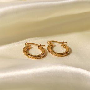 Boucles d'oreilles en Aro Puglia (Plaqué Or)