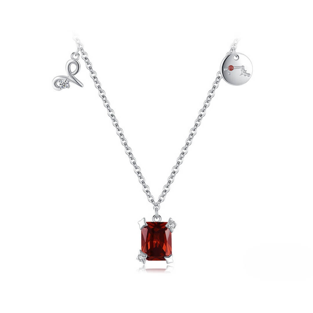 Collection Signes - Colliers avec Pendentifs et Pierres des Constellations (Argent 925)