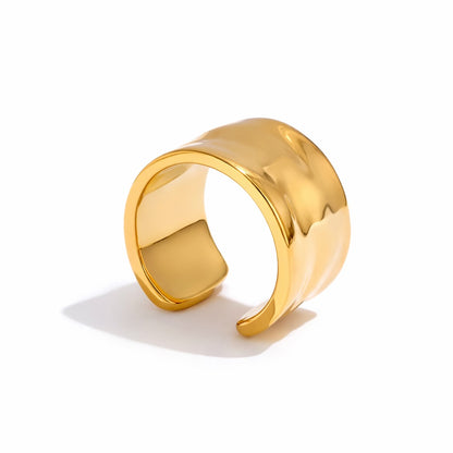 Adjustable Sicilian Hammered Ring