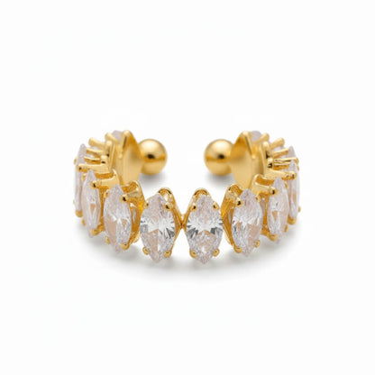 Vicenza Marquise Zircon Crown Ring