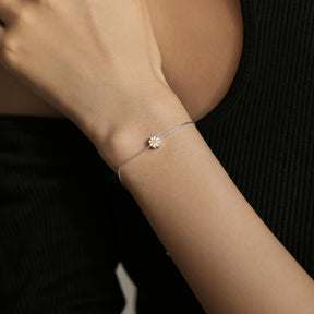 Ensemble Margarita : Collier + Bracelet (Argent 925)