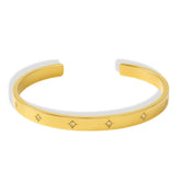 Bracelet Minimaliste Louise Zirconia (Plaqué Or)