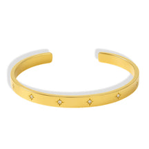 Bracelet Minimaliste Louise Zirconia (Plaqué Or)