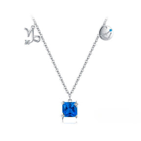 Collection Signes - Colliers avec Pendentifs et Pierres des Constellations (Argent 925)