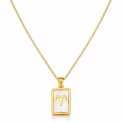 Beaded Zodiac Sign Necklace Collection