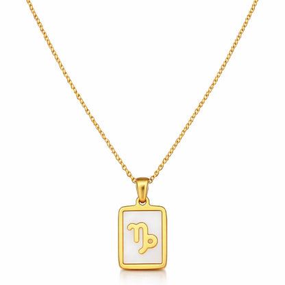 Beaded Zodiac Sign Necklace Collection