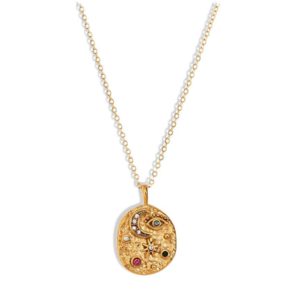 Collier Marseille Zircon (Plaqué Or)