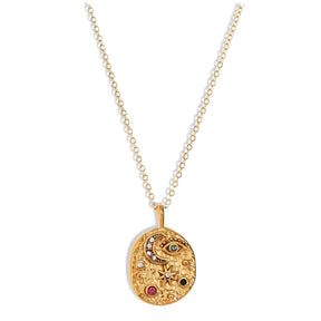 Collier Marseille Zircon (Plaqué Or)