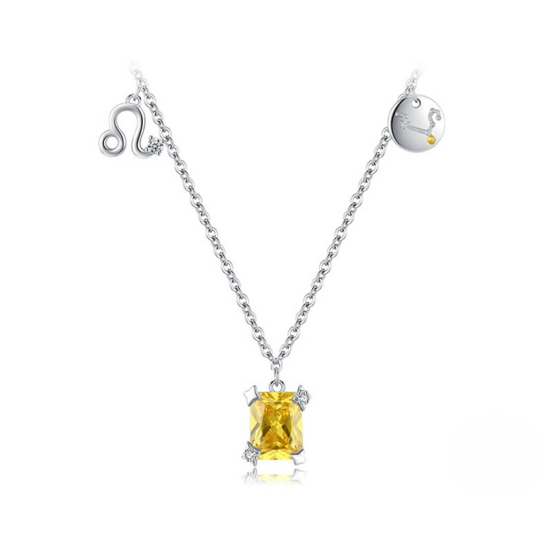 Collection Signes - Colliers avec Pendentifs et Pierres des Constellations (Argent 925)