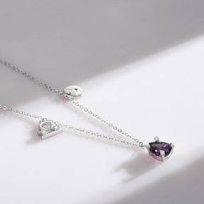 Collection Signes - Colliers avec Pendentifs et Pierres des Constellations (Argent 925)