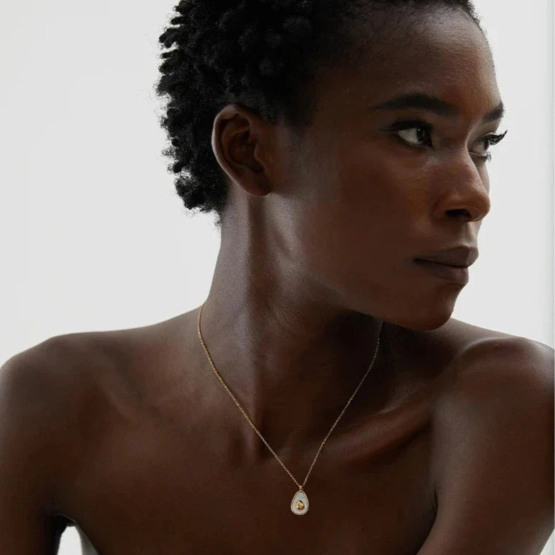 Collier Avocat (Plaqué Or)