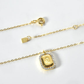 Collier 12 Signes du Zodiaque Zirconia (Plaqué Or)