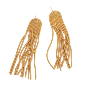 Boucles d'oreilles Méduse (Plaqué Or)