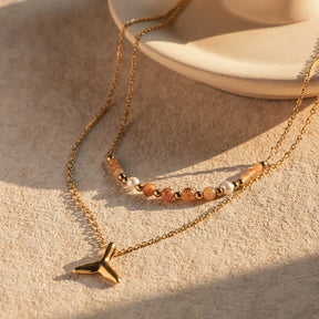 Collier Mixtes Sirène (Plaqué Or)