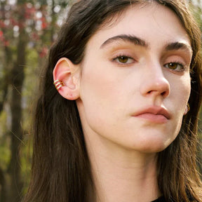 Boucles d'Oreilles Earcuff Camille (Plaqué Or)