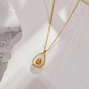 Collier Avocat (Plaqué Or)