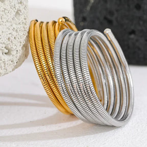 Bracelet Chianti Spirale (Plaqué Or)