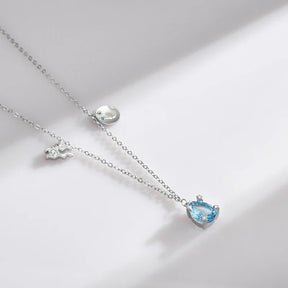 Collection Signes - Colliers avec Pendentifs et Pierres des Constellations (Argent 925)