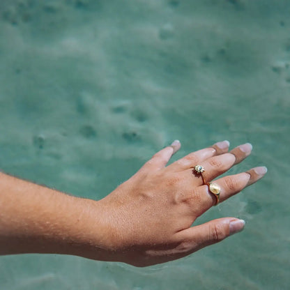 Minimalist Radiant Sun Ring