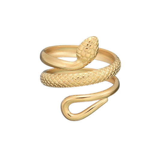 Bague Serpent (Plaquée Or)