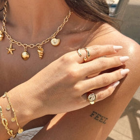 Bague Honey (Plaqué Or)