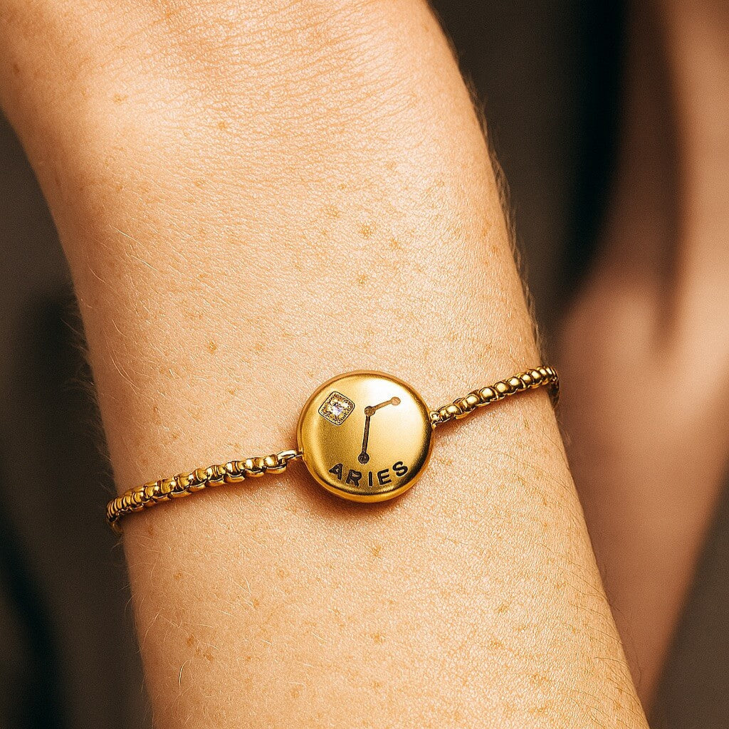 Bracelet Zodiaque (Plaqué Or)
