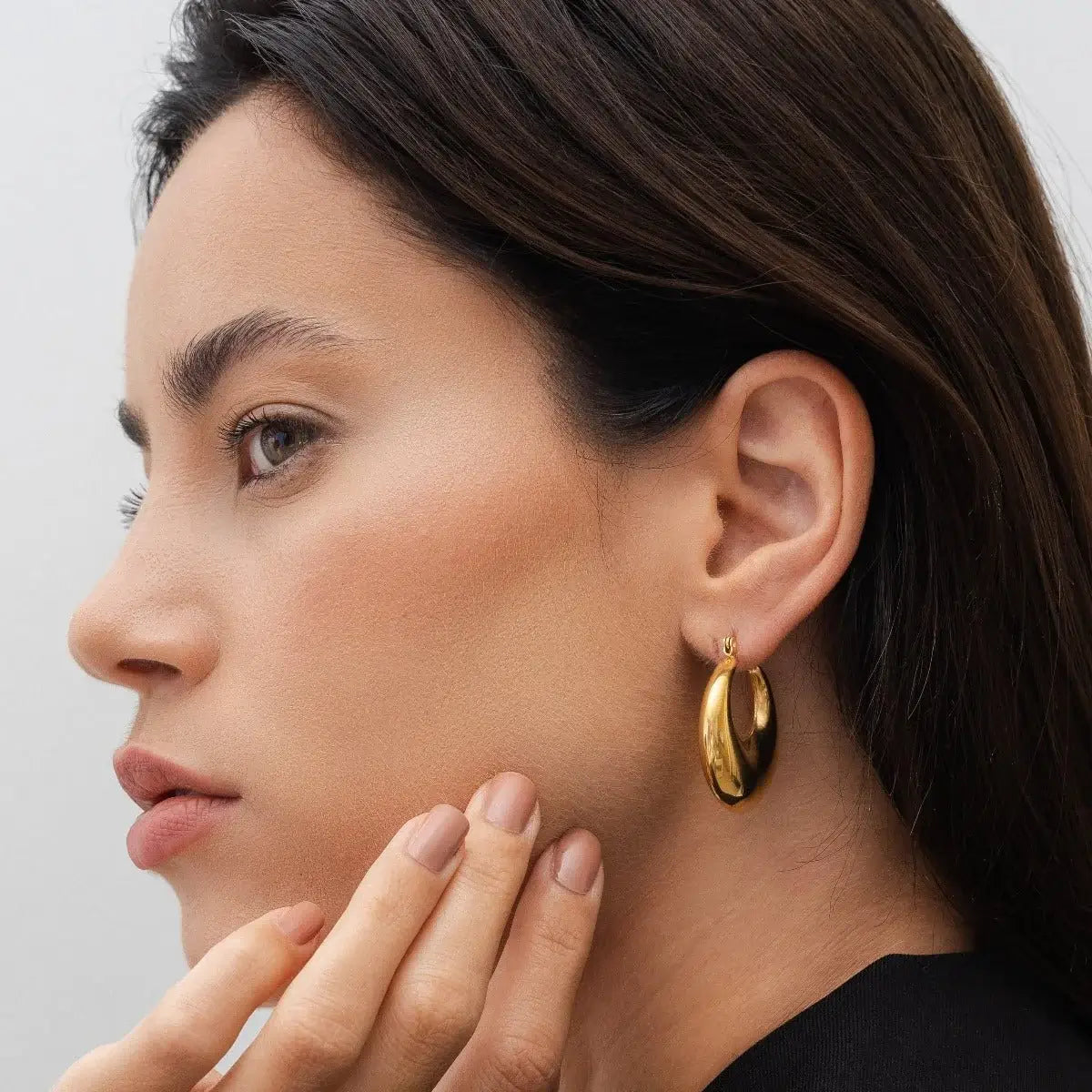 Boucles d'oreilles Aro Bold Nolita (Plaquées or)