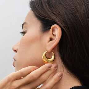 Boucles d'oreilles Aro Bold Nolita (Plaquées or)
