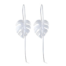 Boucles d'oreilles Feuille de Palmier (Plaqué Or)