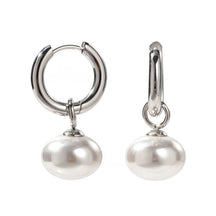 Boucles d'oreilles Emma Perle Minimaliste (Plaqué Or)