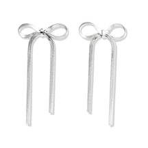 Boucle d'Oreille Nœud Céline (Plaqué Or)