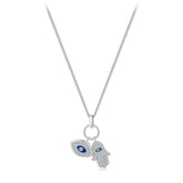 Collier Oeil Turc Zircon (Argent 925)